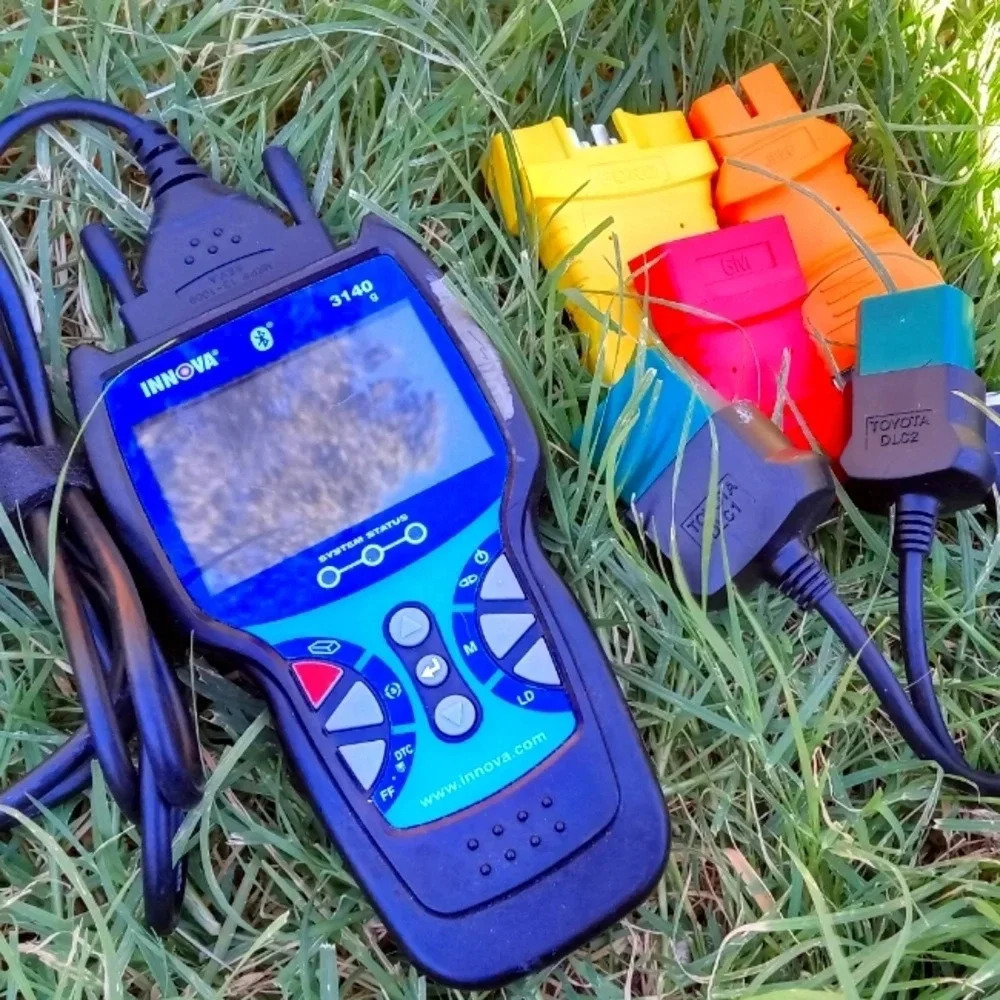 Innova Bluetooth OBDI OBDII Scanner PROGRAMMER View & ERASE Engine Codes DTC DLC